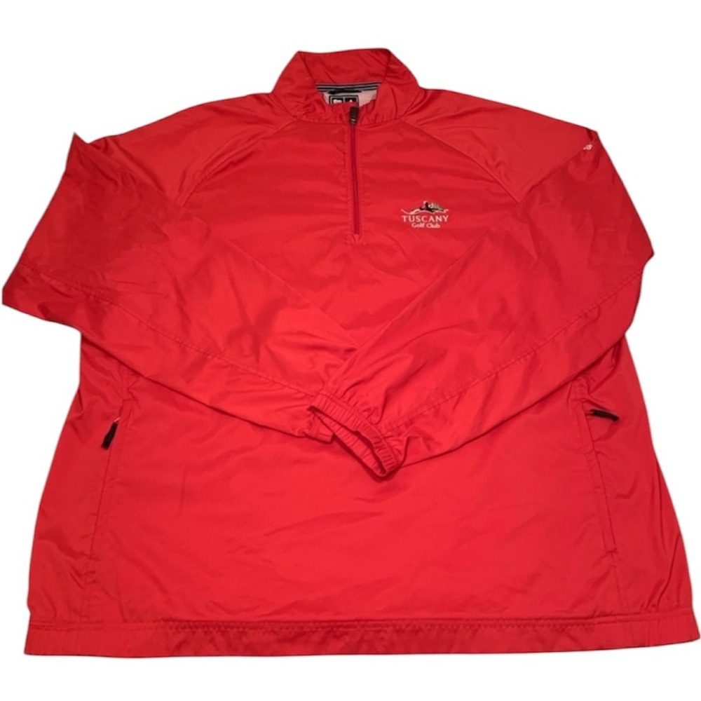 Adidas - Mens 2XL - Climaproof Wind 1/2 zip jacket